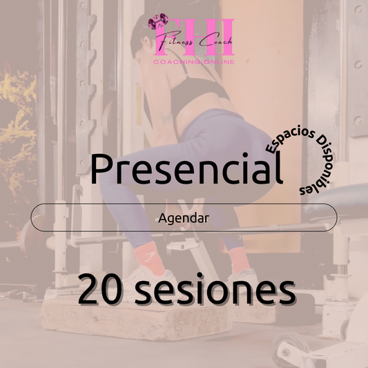 20 sesiones presencial